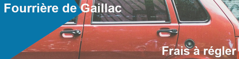 payer les frais de fourrière à Gaillac