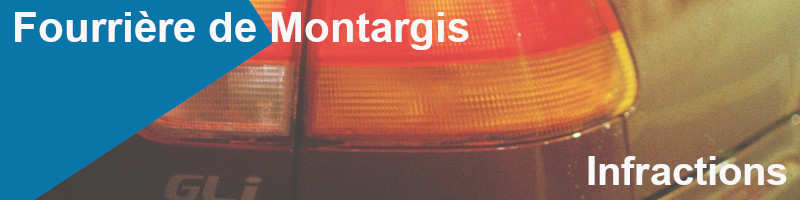 infractions causant mise en fourrière à Montargis