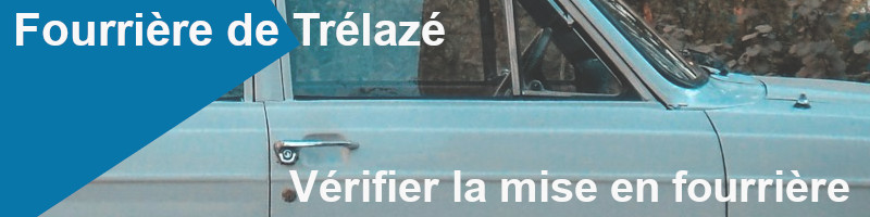 vérifier la mise en fourrière à Trélazé