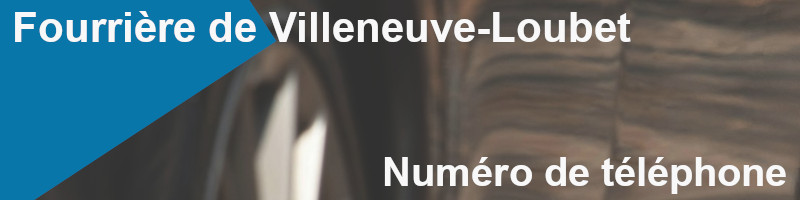 numéro de téléphone de la fourrière de Villeneuve-Loubet