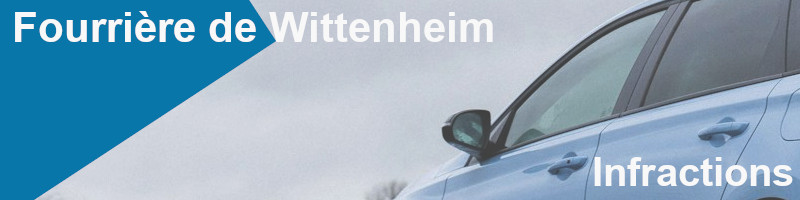 infractions menant à la fourrière de Wittenheim